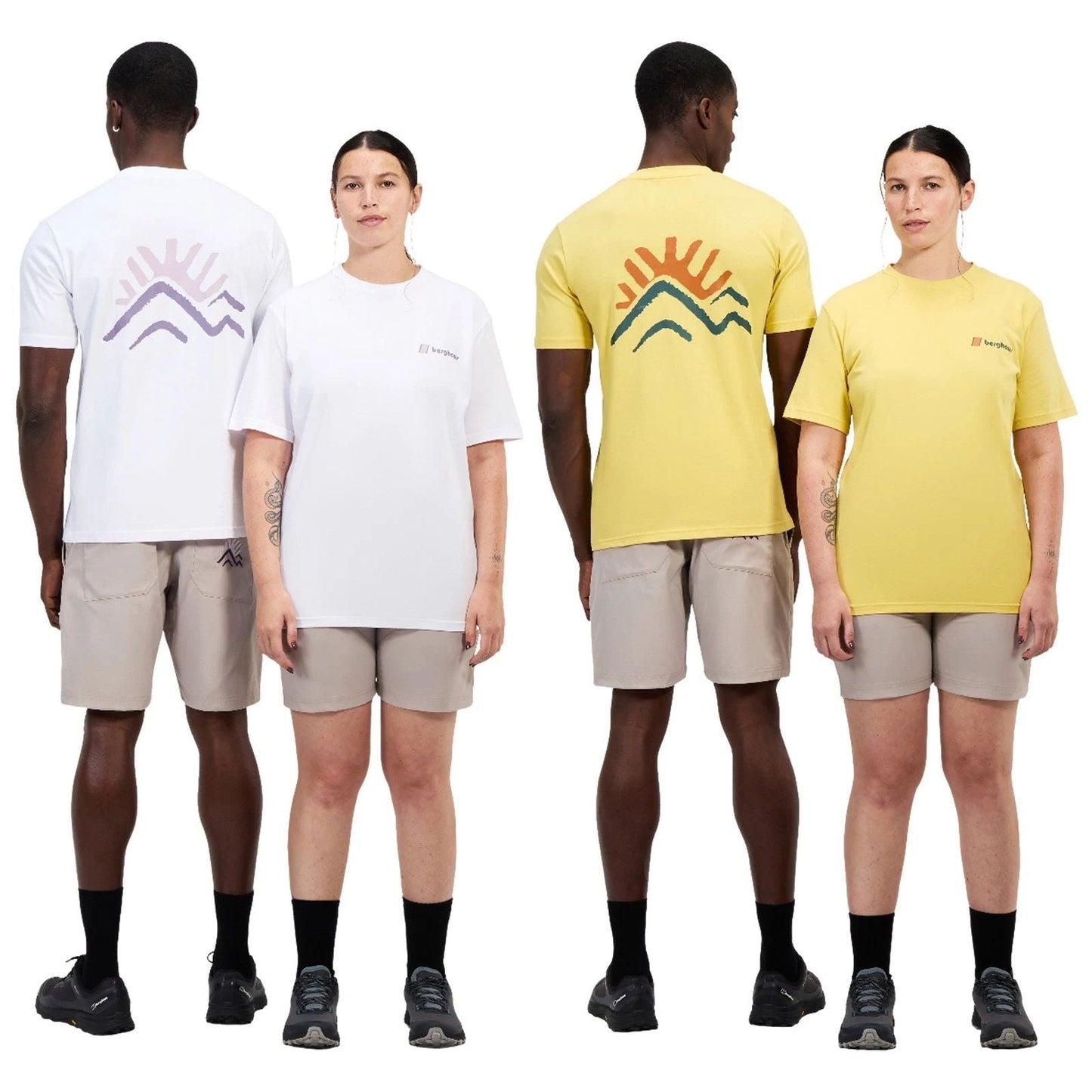 Berghaus Sunned Peak T-Shirt Mens Ladies Short Sleeve Back Graphic 2026 Unisex T-shirt, Sweatshirt, Hoodie, Long Sleeve Tee - T-Shirt, Sweatshirt, Hoodie