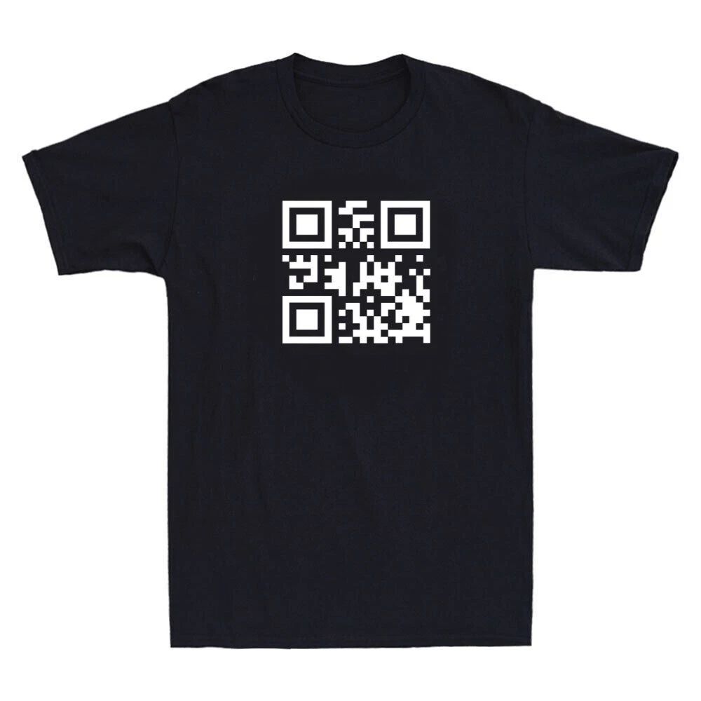 FU*K YOU FU QR CODE - FUNNY OFFENSIVE SLOGAN  Mens  T-Shirt Unisex T-shirt, Sweatshirt, Hoodie, Long Sleeve Tee - T-Shirt, Sweatshirt, Hoodie