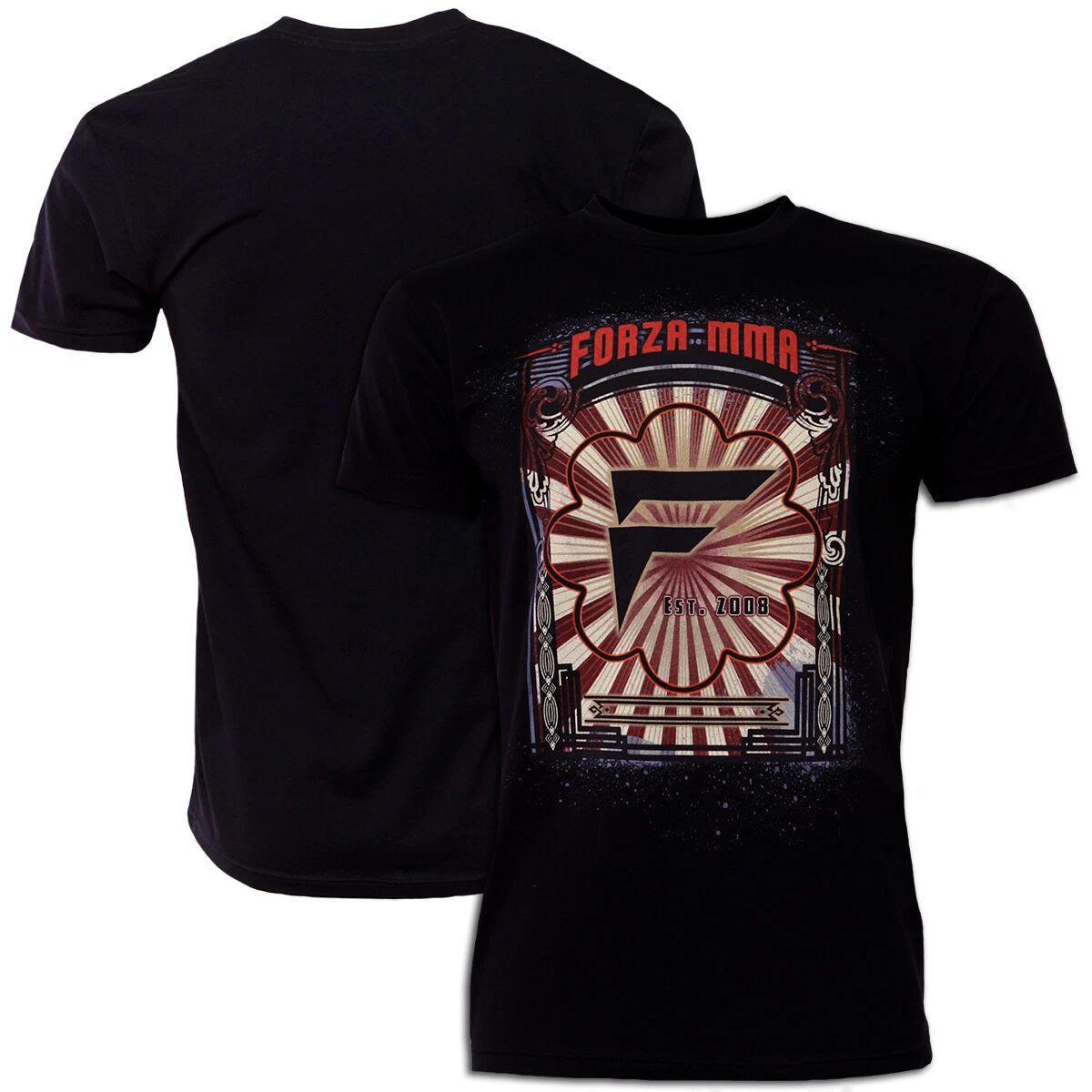 Forza Sports "Awakening" MMA T-Shirt - Black Unisex T-shirt, Sweatshirt, Hoodie, Long Sleeve Tee - T-Shirt, Sweatshirt, Hoodie
