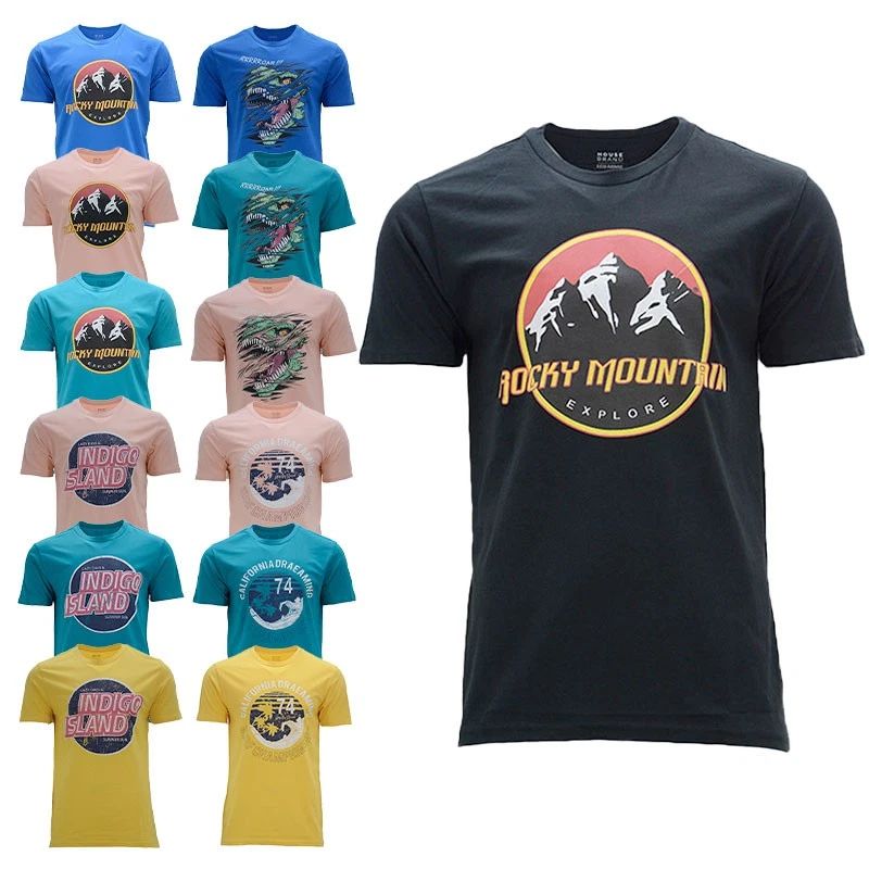 Mens T-Shirt Crew Neck Short Sleeve Casual Soft Cotton Summer Top Unisex T-shirt, Sweatshirt, Hoodie, Long Sleeve Tee - T-Shirt, Sweatshirt, Hoodie