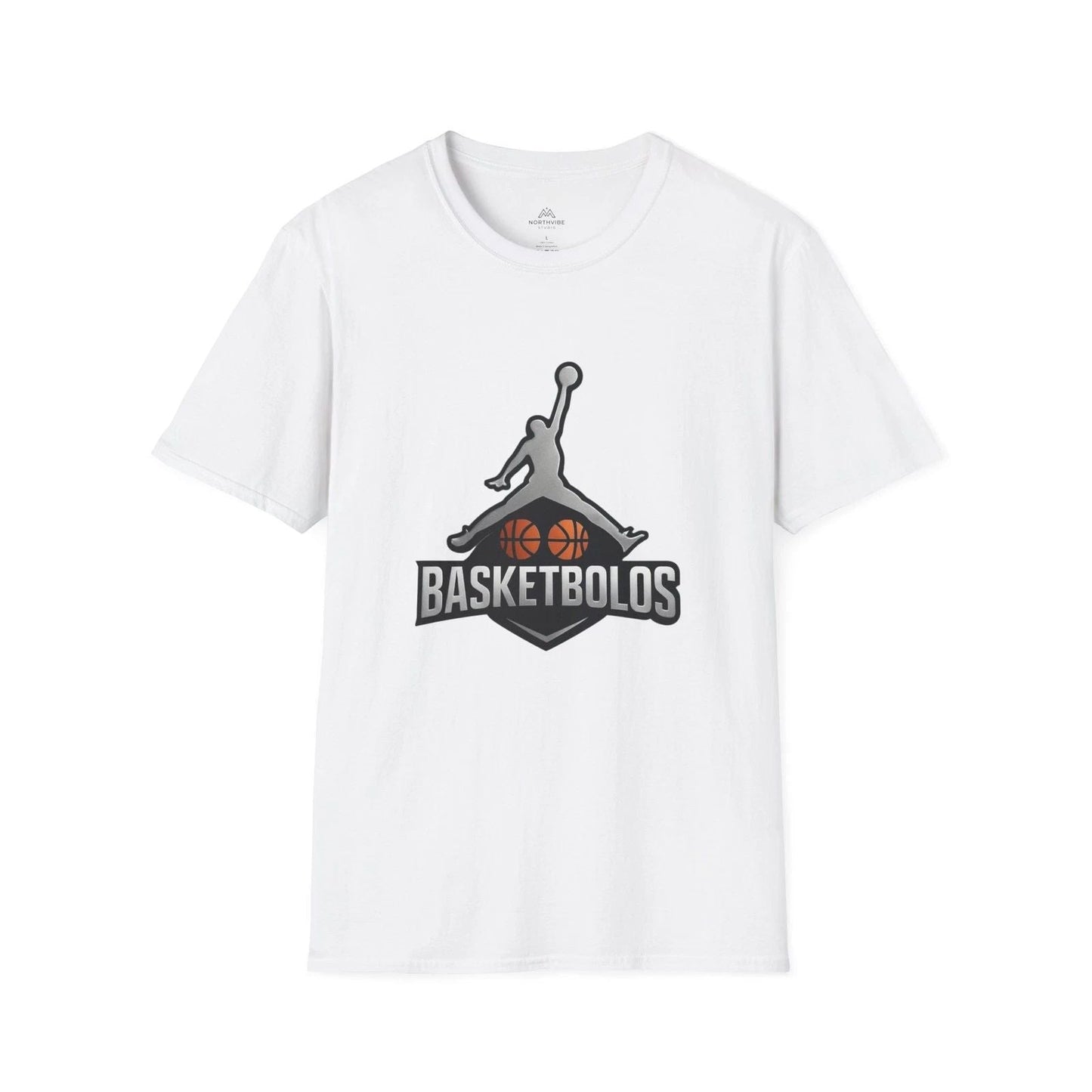 Basketbolos Logo Tee | Basketball Jersey Style T-Shirt Unisex T-shirt, Sweatshirt, Hoodie, Long Sleeve Tee - T-Shirt, Sweatshirt, Hoodie