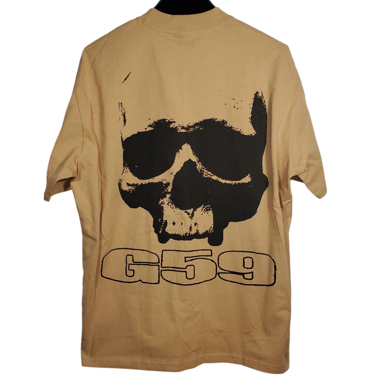 NWT G59 Suicideboys Logo Tee T-Shirt Mens L Tan Beige S/S Crewneck Skull Unisex T-shirt, Sweatshirt, Hoodie, Long Sleeve Tee - T-Shirt, Sweatshirt, Hoodie