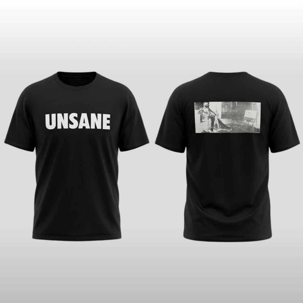 Travis Scott Unsane Front Shirt Unisex T-shirt, Sweatshirt, Hoodie, Long Sleeve Tee - T-Shirt, Sweatshirt, Hoodie