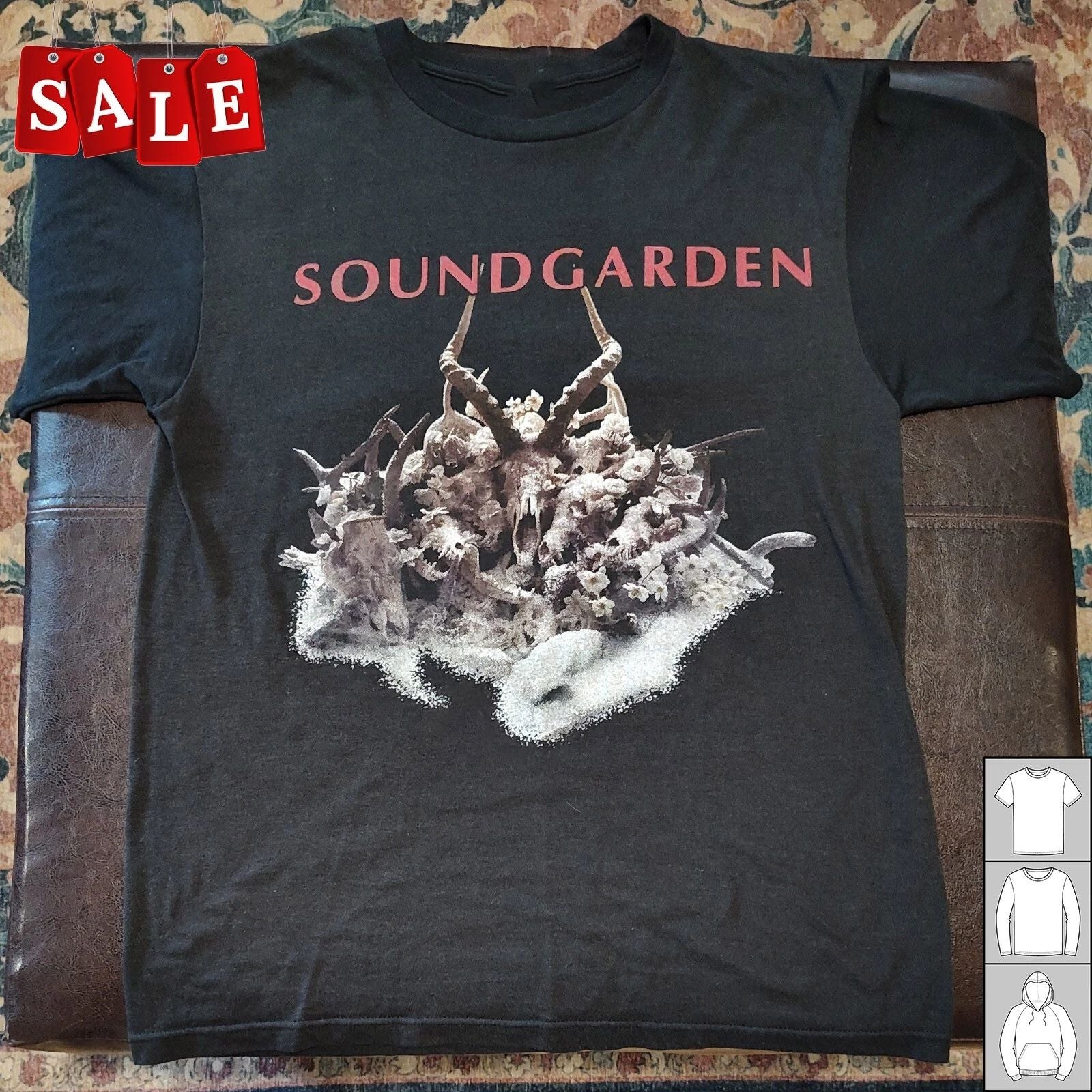 New Soundgarden King Animal 2013 Gift For Fans Unisex S-5XL Shirt ZO120 Unisex T-shirt, Sweatshirt, Hoodie, Long Sleeve Tee - T-Shirt, Sweatshirt, Hoodie