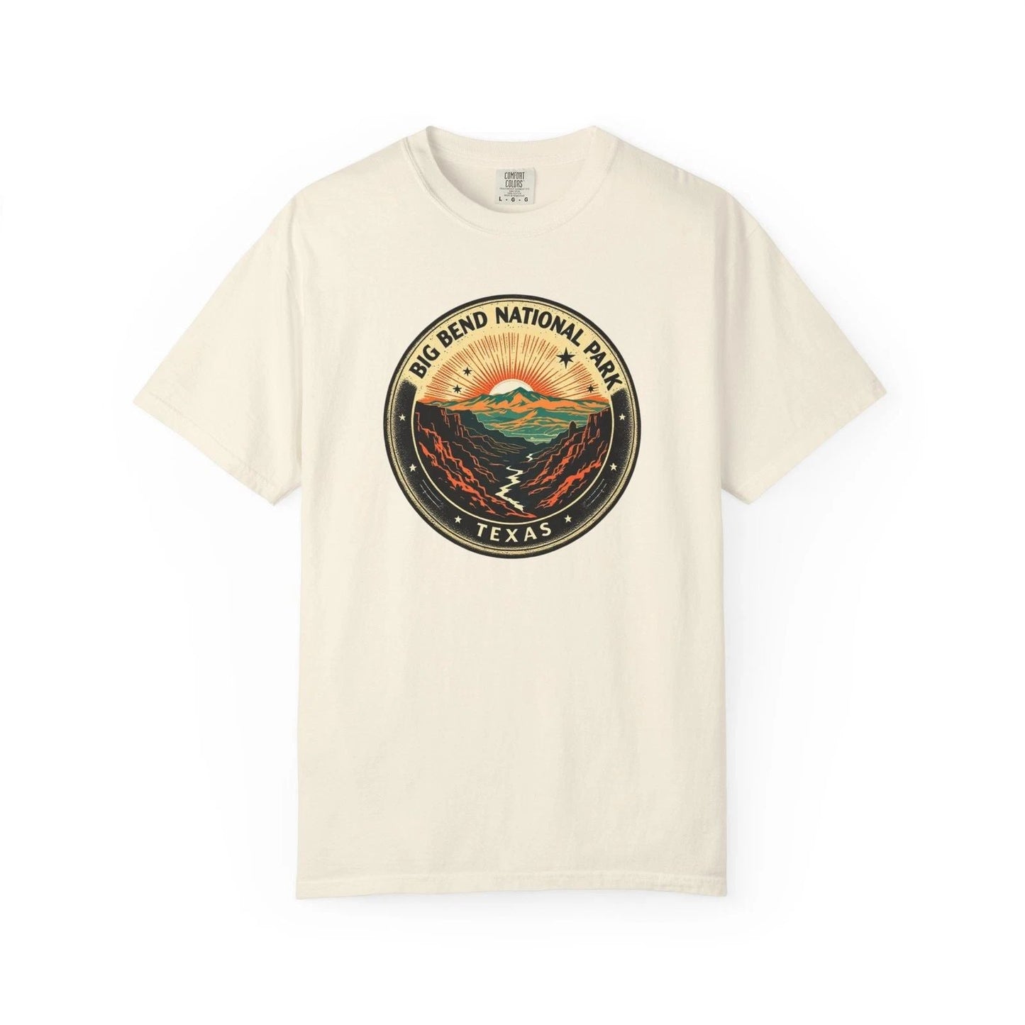Big Bend National Park T-Shirt Custom Colors Graphic Tee Souvenir Travel Gift Unisex T-shirt, Sweatshirt, Hoodie, Long Sleeve Tee - T-Shirt, Sweatshirt, Hoodie
