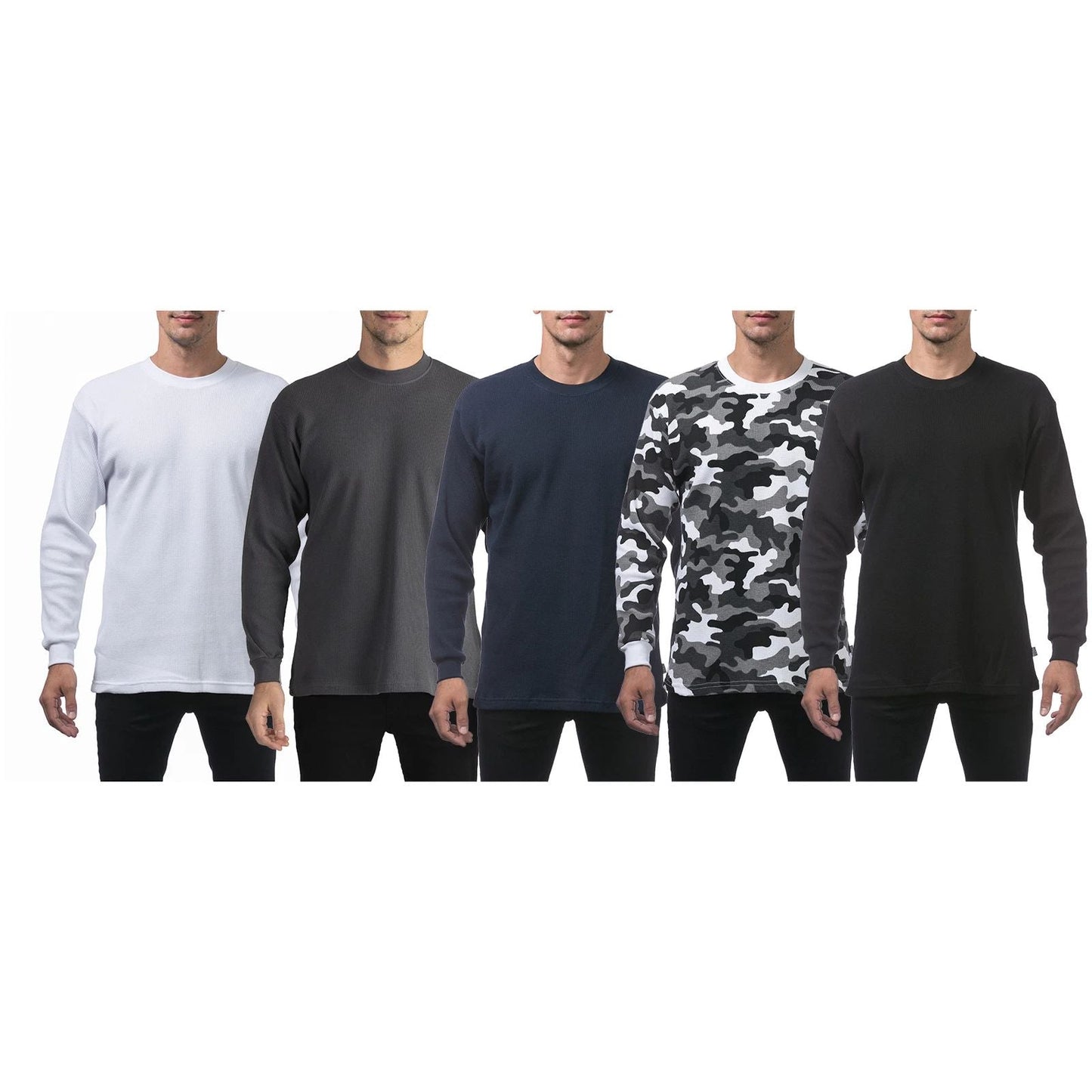 Pro Club Men's Heavyweight Cotton Long Sleeve Thermal Shirt Unisex T-shirt, Sweatshirt, Hoodie, Long Sleeve Tee - T-Shirt, Sweatshirt, Hoodie