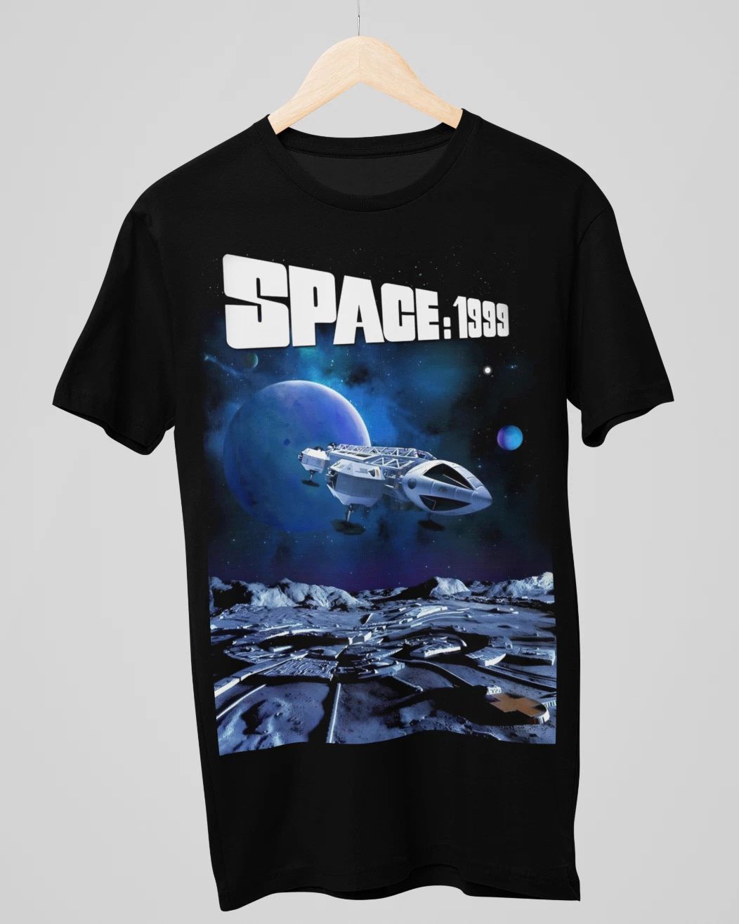 Space 1999 Poster T-Shirt Unisex T-shirt, Sweatshirt, Hoodie, Long Sleeve Tee - T-Shirt, Sweatshirt, Hoodie