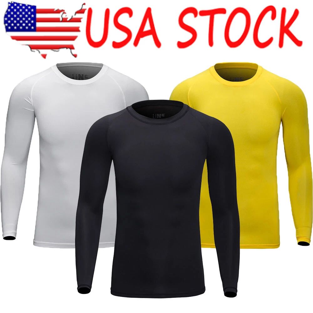Men's T-Shirts Sport Long Sleeve Slim T-Shirt Young Tops Tees Shirt Undershirt Unisex T-shirt, Sweatshirt, Hoodie, Long Sleeve Tee - T-Shirt, Sweatshirt, Hoodie