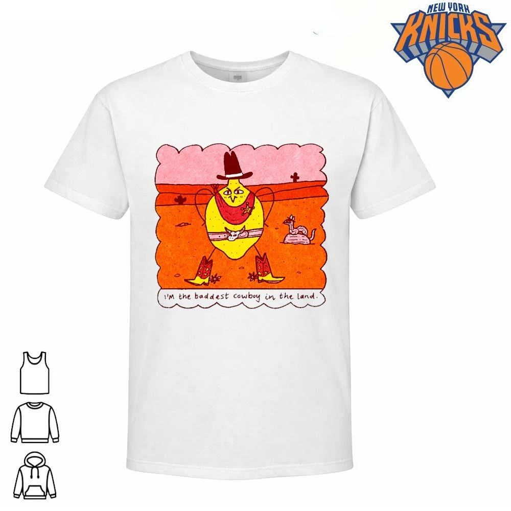 Im The Baddest Cowboy In The Land Funny Lemon Western Desert Shirt Unisex T-shirt, Sweatshirt, Hoodie, Long Sleeve Tee - T-Shirt, Sweatshirt, Hoodie