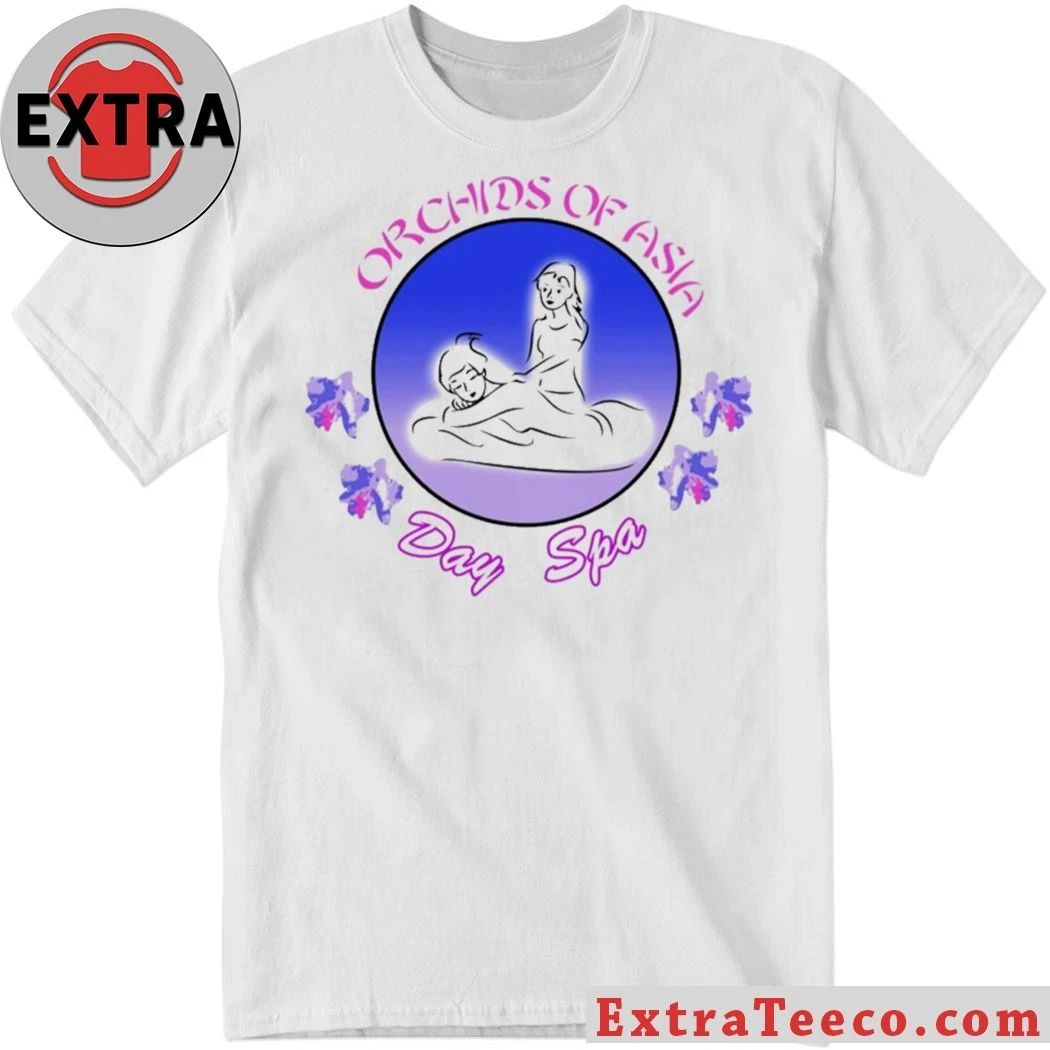 Bill Belichicks Girlfriend Wears Orchids of Asia Day Spa & Massage Shirt Unisex T-shirt, Sweatshirt, Hoodie, Long Sleeve Tee - T-Shirt, Sweatshirt, Hoodie