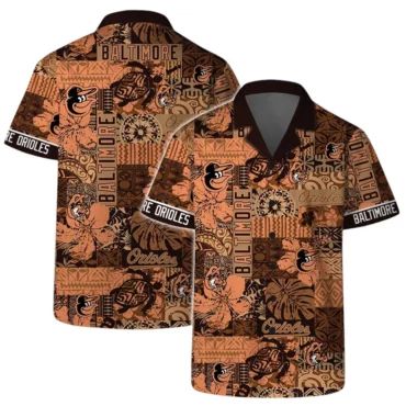 Baltimore Orioles Camden Yard Vintage Hawaiian Shirt Unisex T-shirt, Sweatshirt, Hoodie, Long Sleeve Tee - T-Shirt, Sweatshirt, Hoodie