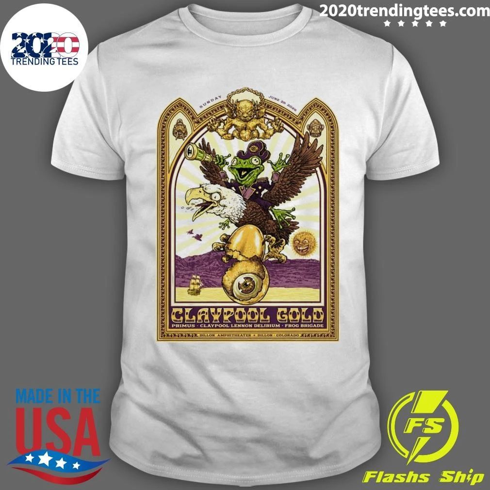 Primus Dillon Amphitheater in Dillon CO June 28 2026 Shirt Unisex T-shirt, Sweatshirt, Hoodie, Long Sleeve Tee - T-Shirt, Sweatshirt, Hoodie