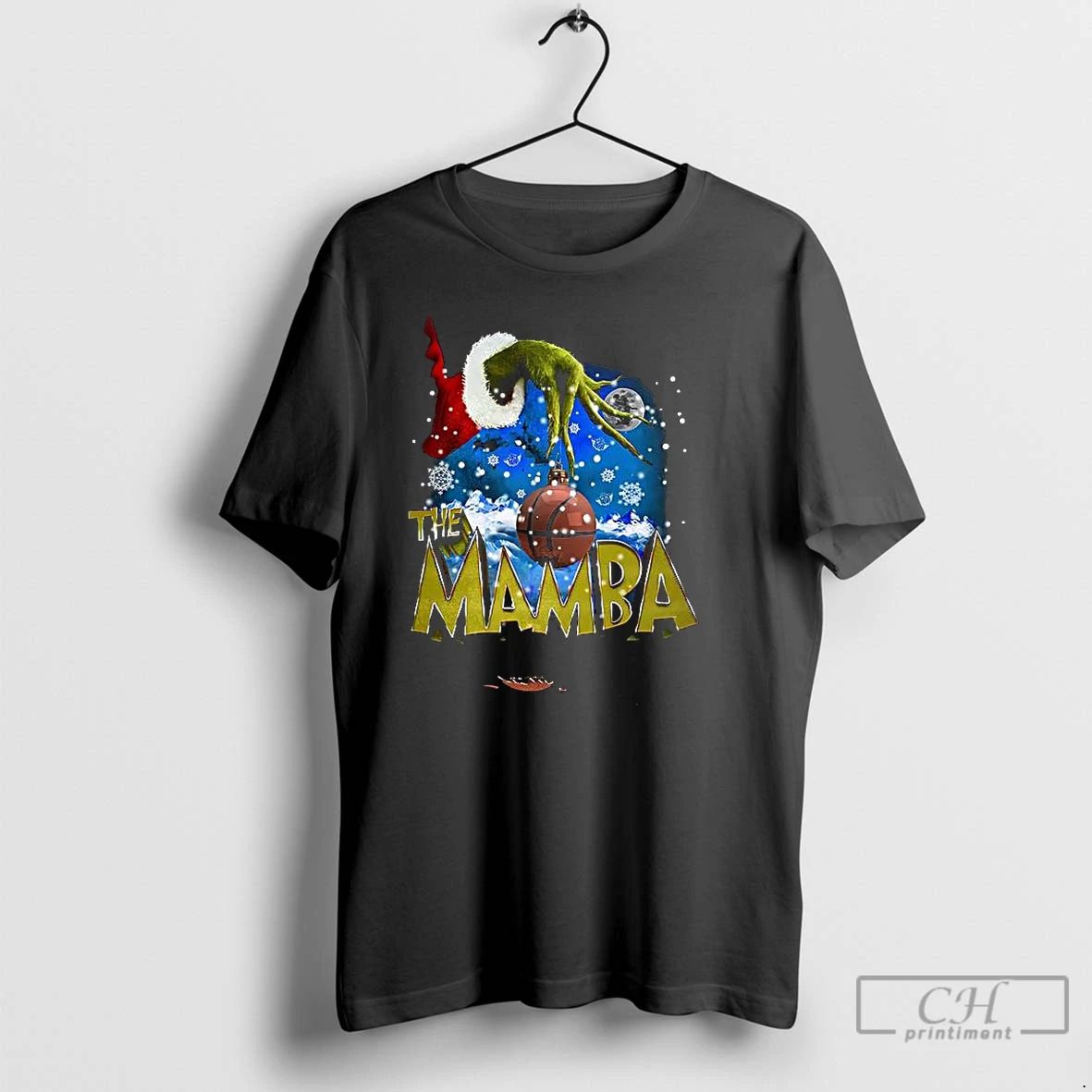 Premium The Mamba X Grinch Hand Bauble Basketball Christmas T Shirts Unisex T-shirt, Sweatshirt, Hoodie, Long Sleeve Tee - T-Shirt, Sweatshirt, Hoodie
