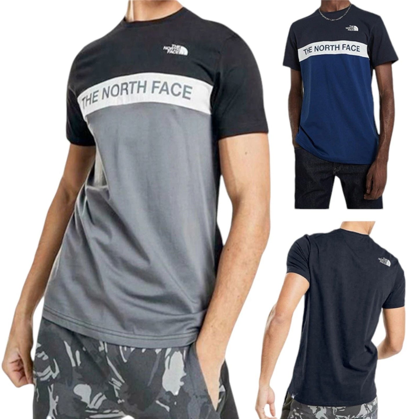 North Face Mens T Shirts Crew Neck Block Grid Casual Regular Fit Soft Cotton Tee Unisex T-shirt, Sweatshirt, Hoodie, Long Sleeve Tee - T-Shirt, Sweatshirt, Hoodie