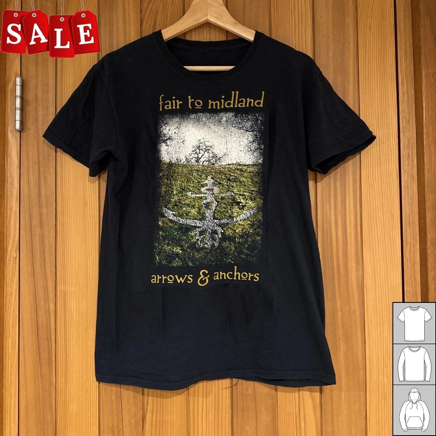 New Fair To Midland Arrows & Anchors  Gift For Fans Men All Size T-Shirt  RM445 Unisex T-shirt, Sweatshirt, Hoodie, Long Sleeve Tee - T-Shirt, Sweatshirt, Hoodie