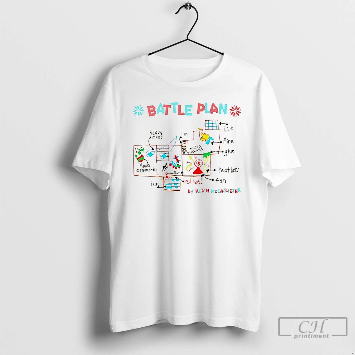 Premium The Battle Plan Paint Christmas 2025 Christmas T Shirts Unisex T-shirt, Sweatshirt, Hoodie, Long Sleeve Tee - T-Shirt, Sweatshirt, Hoodie