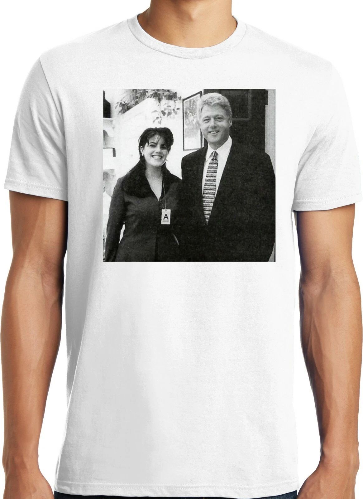 Big Guys Rule Big and Tall Bill Clinton and Monica Lewinsky  Photo T Shirt Unisex T-shirt, Sweatshirt, Hoodie, Long Sleeve Tee - T-Shirt, Sweatshirt, Hoodie