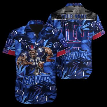 Personalized New York Giants Midnight Victory Hawaiian Shirt Unisex T-shirt, Sweatshirt, Hoodie, Long Sleeve Tee - T-Shirt, Sweatshirt, Hoodie