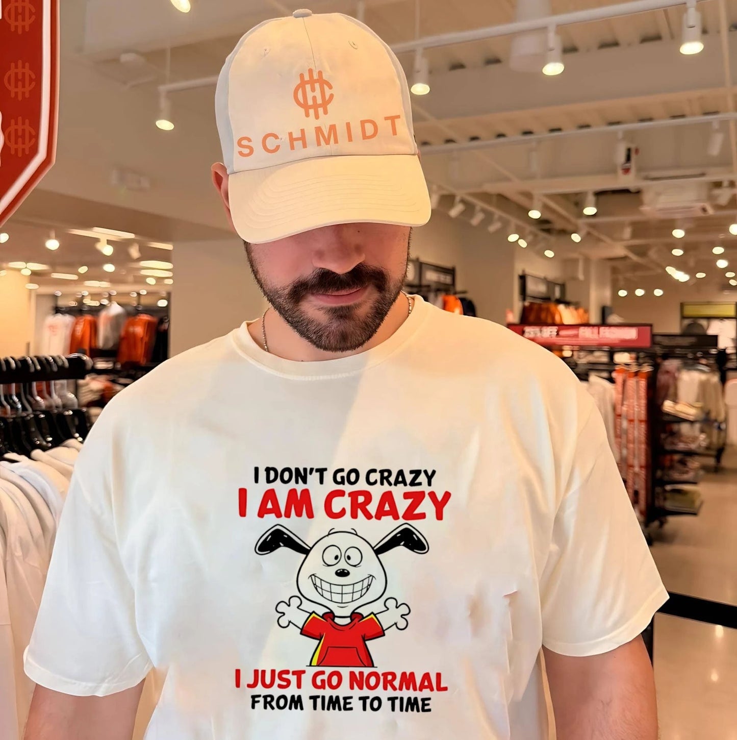 I dont go crazy I am crazy I just go normal from time to time shirt Unisex T-shirt, Sweatshirt, Hoodie, Long Sleeve Tee - T-Shirt, Sweatshirt, Hoodie