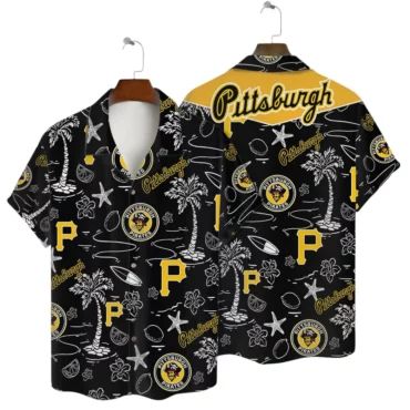 Pittsburgh Pirates Beach Paradise Hawaiian Shirt Unisex T-shirt, Sweatshirt, Hoodie, Long Sleeve Tee - T-Shirt, Sweatshirt, Hoodie