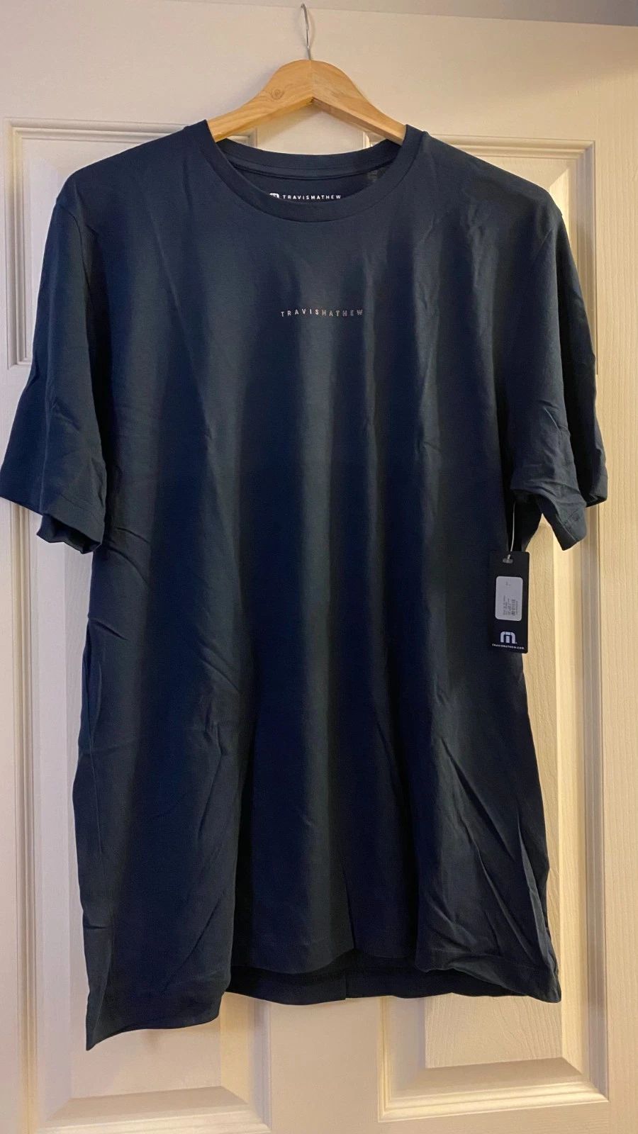 New NAVY Men's XL Travis Mathew On The Docks Total Eclipse Premium Tee Shirt Unisex T-shirt, Sweatshirt, Hoodie, Long Sleeve Tee - T-Shirt, Sweatshirt, Hoodie