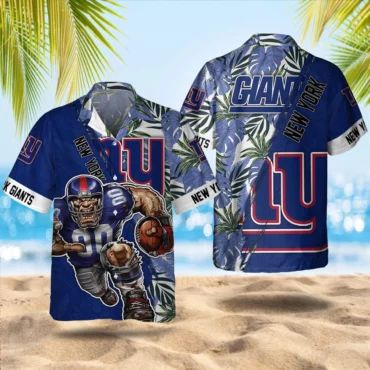 New York Giants Jungle Rush Hawaiian Shirt Unisex T-shirt, Sweatshirt, Hoodie, Long Sleeve Tee - T-Shirt, Sweatshirt, Hoodie