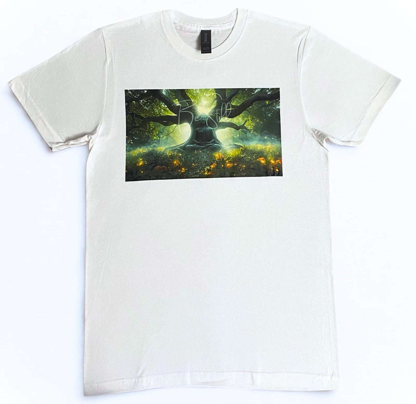DTF Custom Made - BE STILL Short Sleeve T-Shirt - White SML Unisex T-shirt, Sweatshirt, Hoodie, Long Sleeve Tee - T-Shirt, Sweatshirt, Hoodie