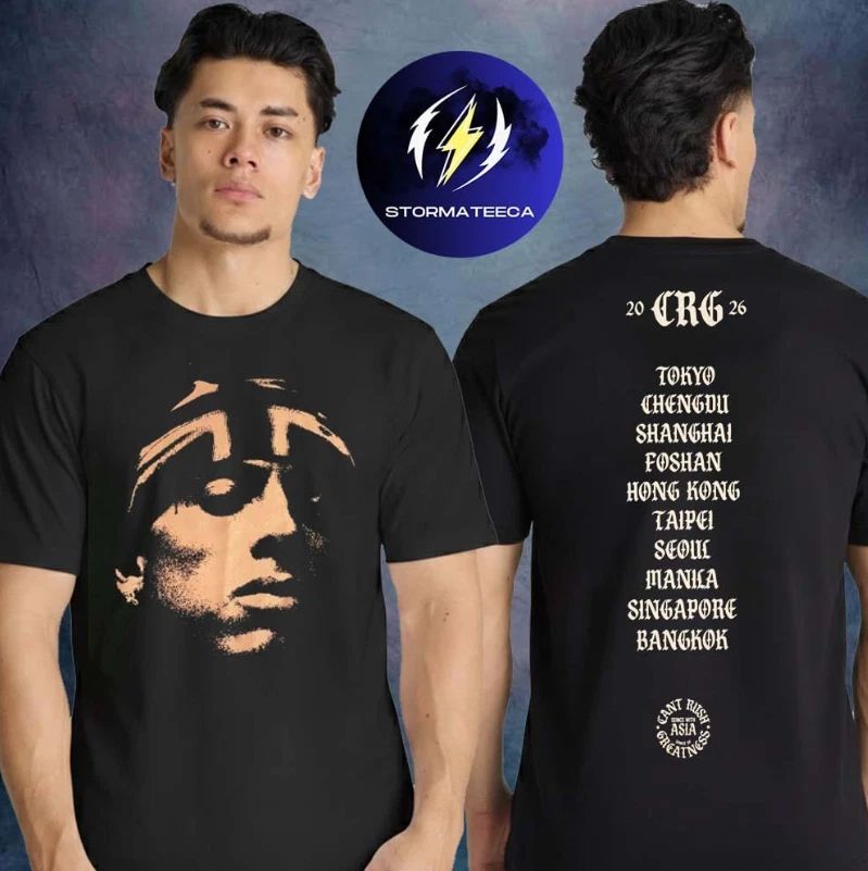 Central Cee Merch Asia Tour 2026 Photo Two Sided Unisex T-Shirt Unisex T-shirt, Sweatshirt, Hoodie, Long Sleeve Tee - T-Shirt, Sweatshirt, Hoodie