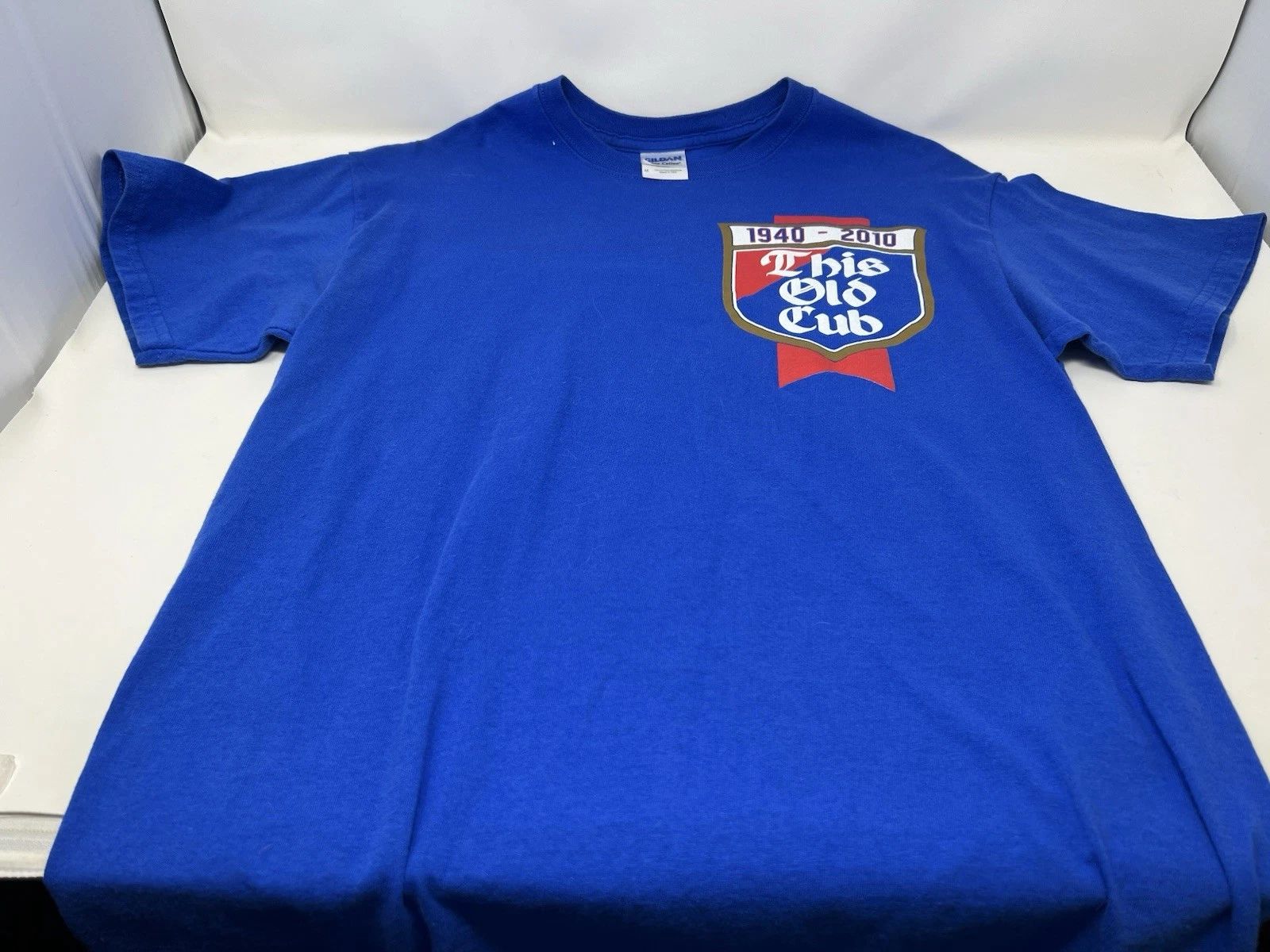 MLB Chicago Cubs Ron Santo Blue T Shirt Size M Medium "This Old Cub" #10 Angel Unisex T-shirt, Sweatshirt, Hoodie, Long Sleeve Tee - T-Shirt, Sweatshirt, Hoodie