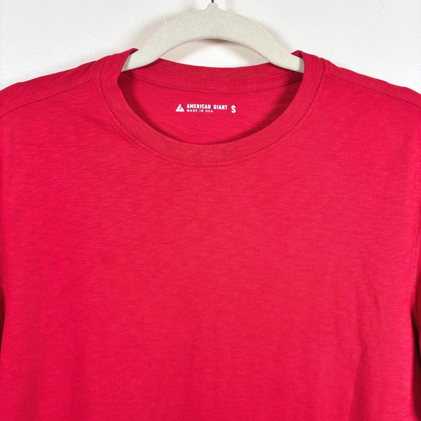 American Giant Classic T-Shirt Men S Red 100% Cotton Slub Casual Loungewear NWOT Unisex T-shirt, Sweatshirt, Hoodie, Long Sleeve Tee - T-Shirt, Sweatshirt, Hoodie