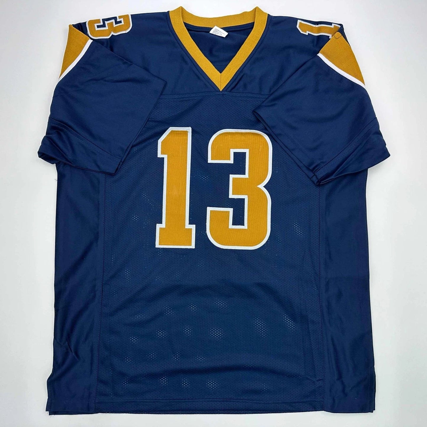 Kurt Warner St. Louis Navy Blue Reprint Jersey Unisex T-shirt, Sweatshirt, Hoodie, Long Sleeve Tee - T-Shirt, Sweatshirt, Hoodie
