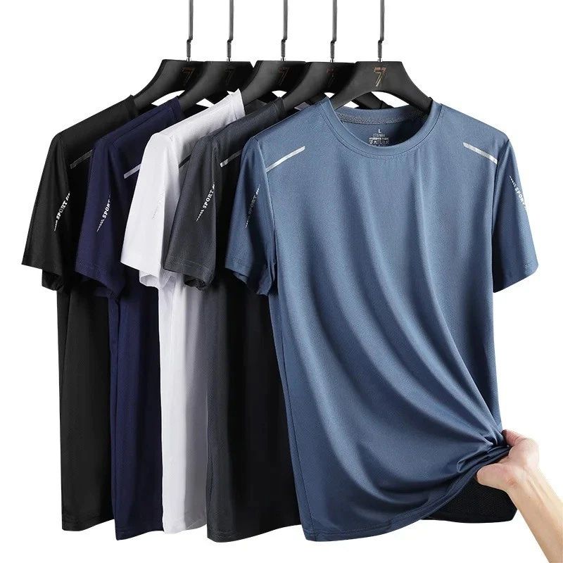 CHRLCK Men's Quick Dry Running T-Shirt Breathable Outdoor Sports Summer Tee Unisex T-shirt, Sweatshirt, Hoodie, Long Sleeve Tee - T-Shirt, Sweatshirt, Hoodie