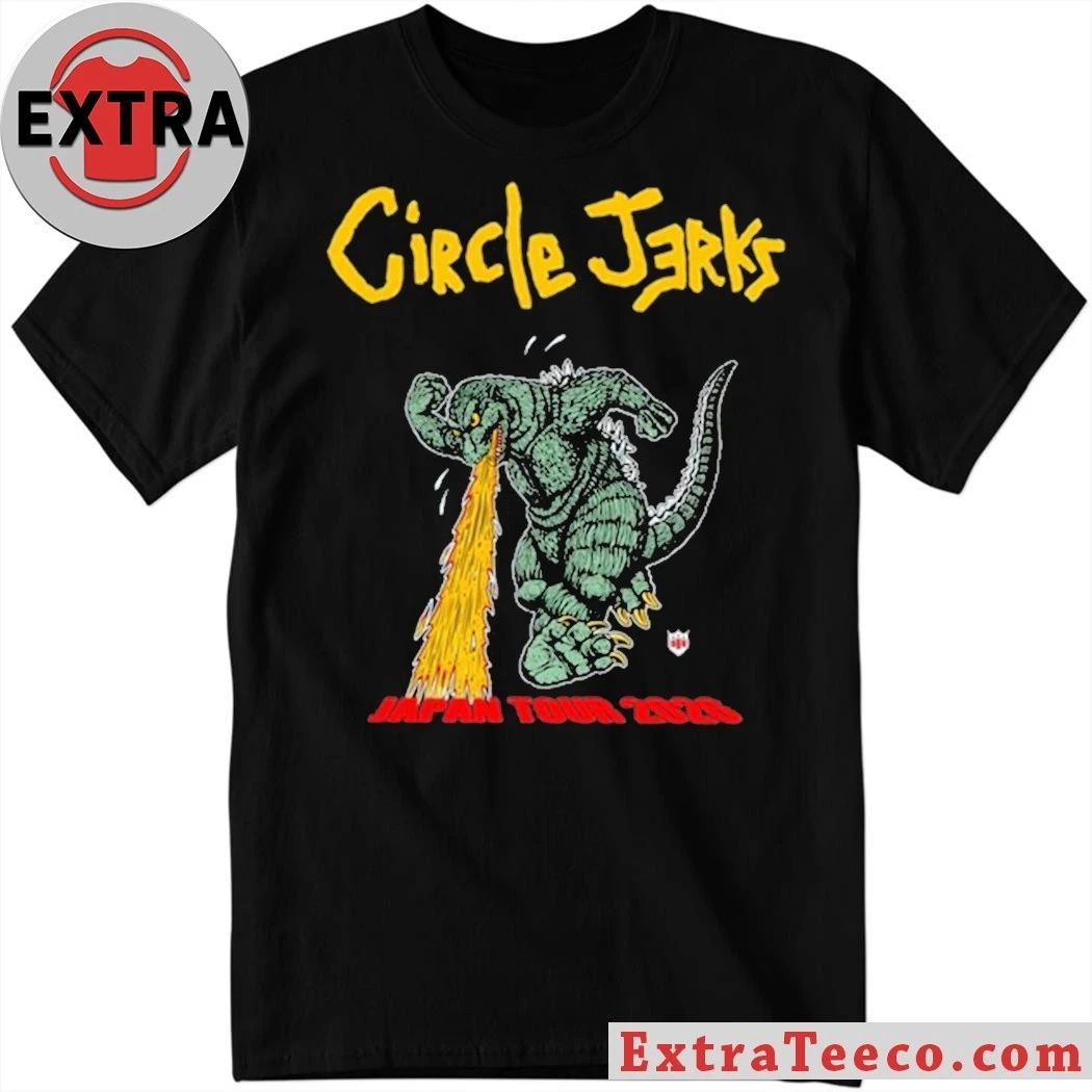 Circle Jerks Japan 2026 Tour Shirt Unisex T-shirt, Sweatshirt, Hoodie, Long Sleeve Tee - T-Shirt, Sweatshirt, Hoodie