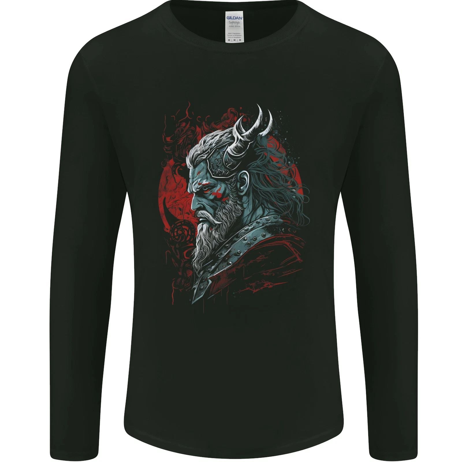 A Fantasy Viking Of War Odin Thor Mens Long Sleeve T-Shirt Unisex T-shirt, Sweatshirt, Hoodie, Long Sleeve Tee - T-Shirt, Sweatshirt, Hoodie