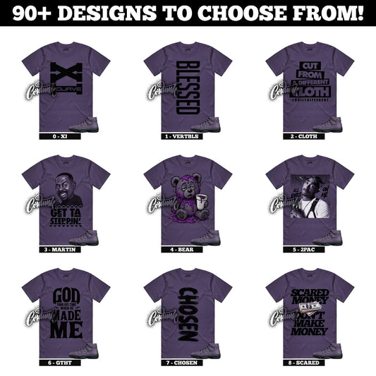 11 Mojave Canyon Purple Off Noir Violet Dust Medium Soft Pink Sneaker T Shirt Unisex T-shirt, Sweatshirt, Hoodie, Long Sleeve Tee - T-Shirt, Sweatshirt, Hoodie