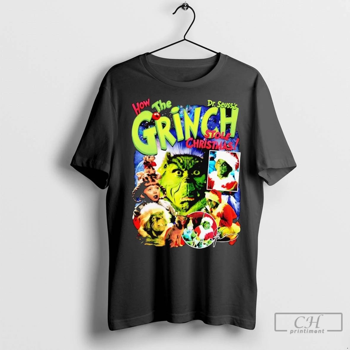 Premium Dr Seusss How The Grinch Stole Christmas Unisex T-shirt, Sweatshirt, Hoodie, Long Sleeve Tee - T-Shirt, Sweatshirt, Hoodie