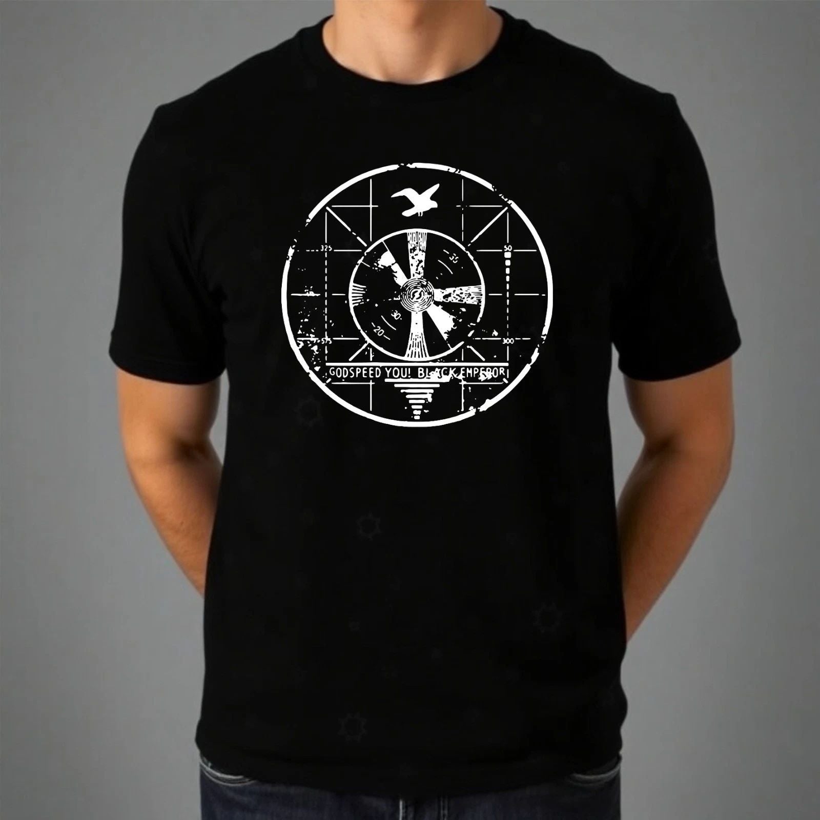 Rock Band Artwork T-Shirt Godspeed You Black Emperor Inspired Unisex Gift Tee Unisex T-shirt, Sweatshirt, Hoodie, Long Sleeve Tee - T-Shirt, Sweatshirt, Hoodie