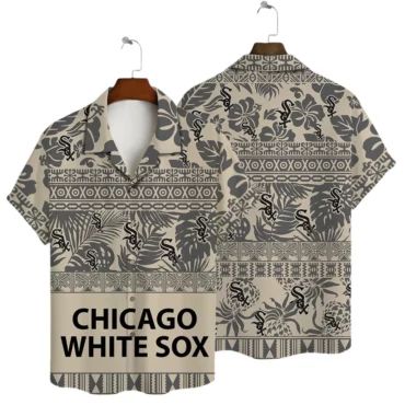 Chicago White Sox Tropical Vibes Hawaiian Shirt Unisex T-shirt, Sweatshirt, Hoodie, Long Sleeve Tee - T-Shirt, Sweatshirt, Hoodie