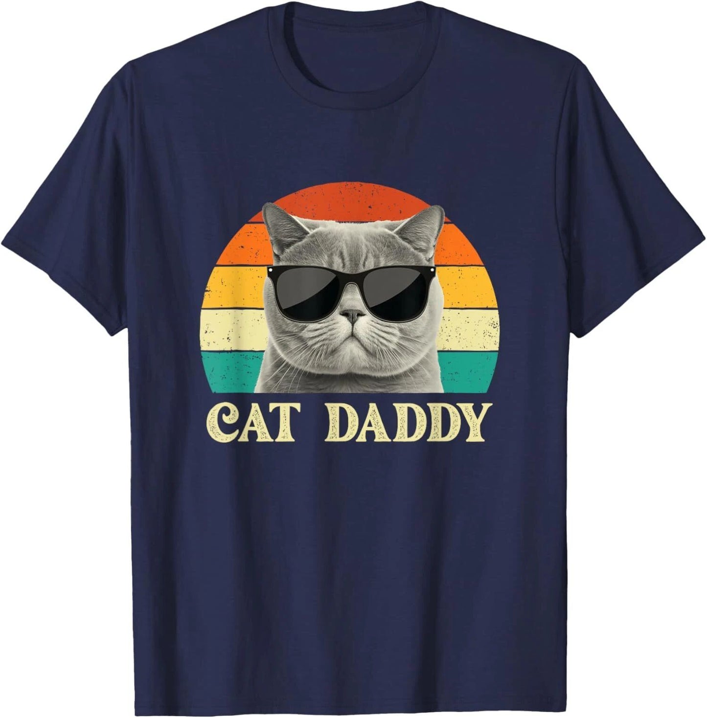 Cat Daddy Cool Boss Cat Lover Kitten Owner Unisex T-Shirt Unisex T-shirt, Sweatshirt, Hoodie, Long Sleeve Tee - T-Shirt, Sweatshirt, Hoodie