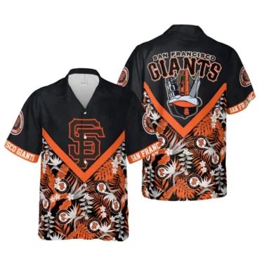 San Francisco Giants Retro Crest Hawaiian Shirt Unisex T-shirt, Sweatshirt, Hoodie, Long Sleeve Tee - T-Shirt, Sweatshirt, Hoodie