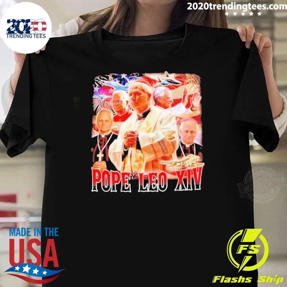Pope Leo XIV Conclave Vatican Catholic Shirt Unisex T-shirt, Sweatshirt, Hoodie, Long Sleeve Tee - T-Shirt, Sweatshirt, Hoodie