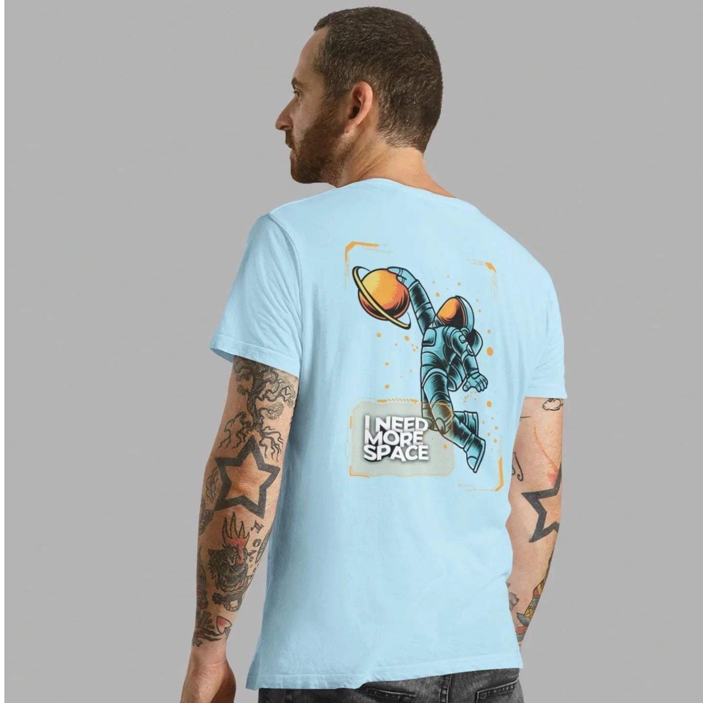 Men Printed Classic Fit Round Neck T-Shirt | Stylish Graphic Print Casual Cotton Unisex T-shirt, Sweatshirt, Hoodie, Long Sleeve Tee - T-Shirt, Sweatshirt, Hoodie