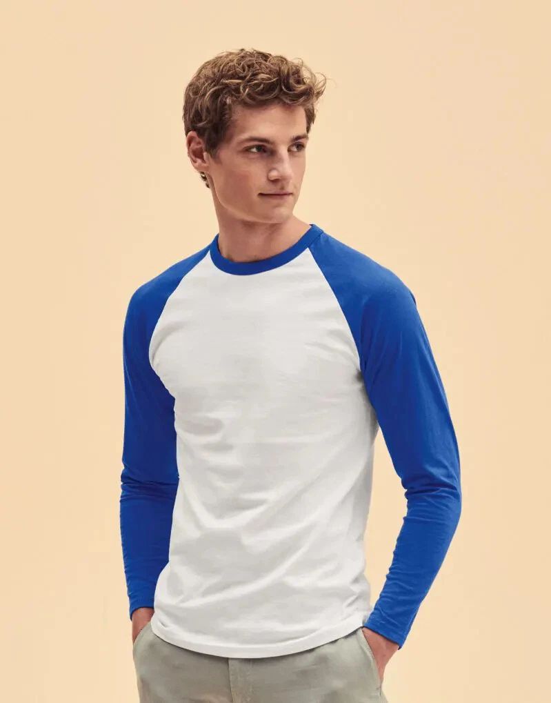Fruit Of The Loom Mens Valueweight Long Sleeve Baseball T-Shirt Unisex T-shirt, Sweatshirt, Hoodie, Long Sleeve Tee - T-Shirt, Sweatshirt, Hoodie