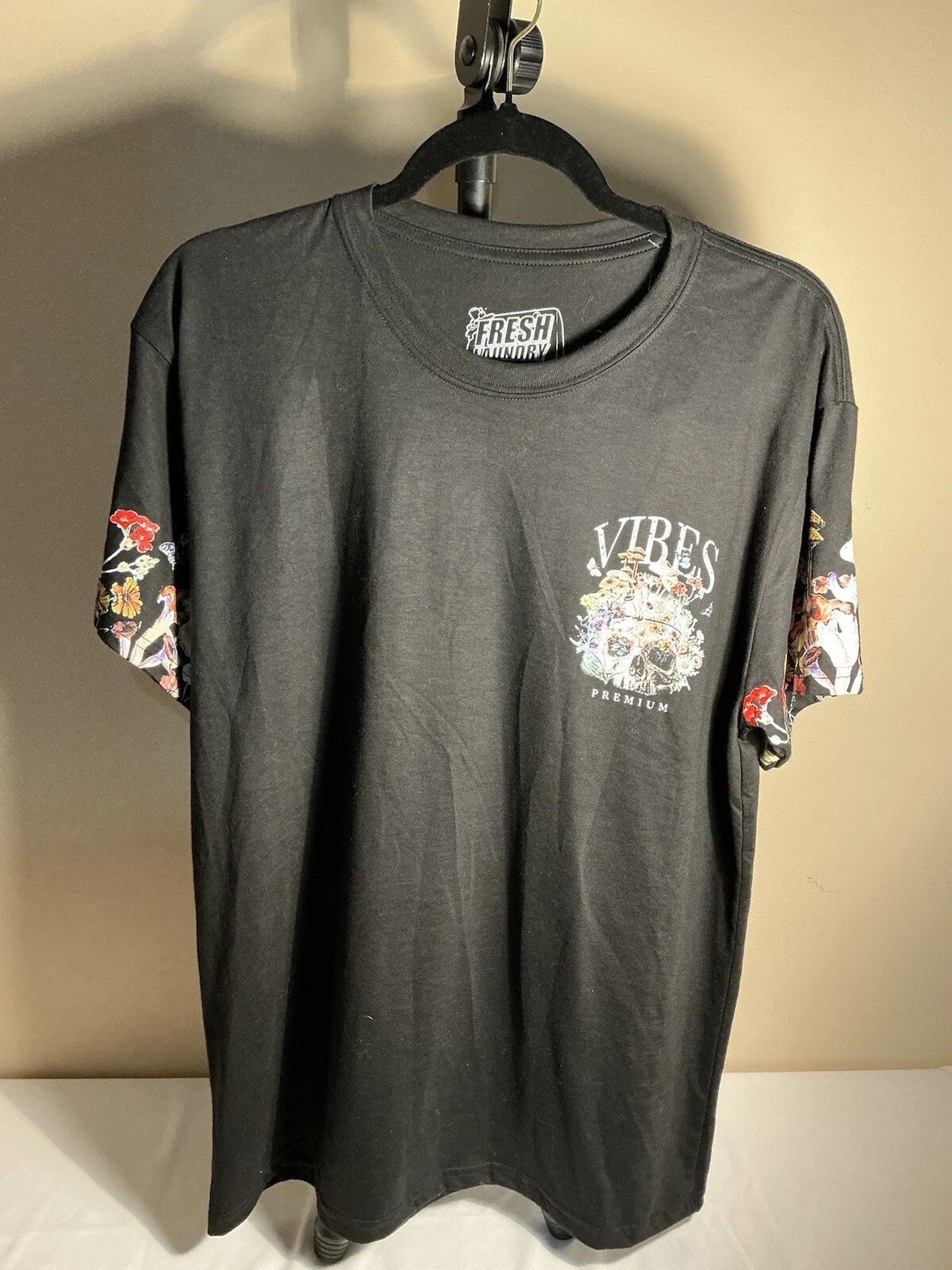 UNISEX VIBES PREMIUM T-SHIRT LARGE Unisex T-shirt, Sweatshirt, Hoodie, Long Sleeve Tee - T-Shirt, Sweatshirt, Hoodie
