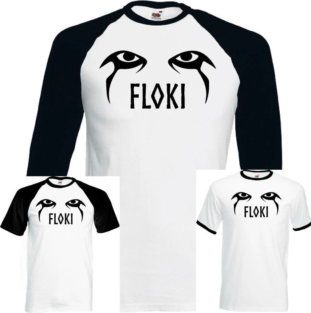 Floki T-Shirt Vikings Eyes Mens Funny The TV Show Programme Ragnar Odin Valhalla Unisex T-shirt, Sweatshirt, Hoodie, Long Sleeve Tee - T-Shirt, Sweatshirt, Hoodie