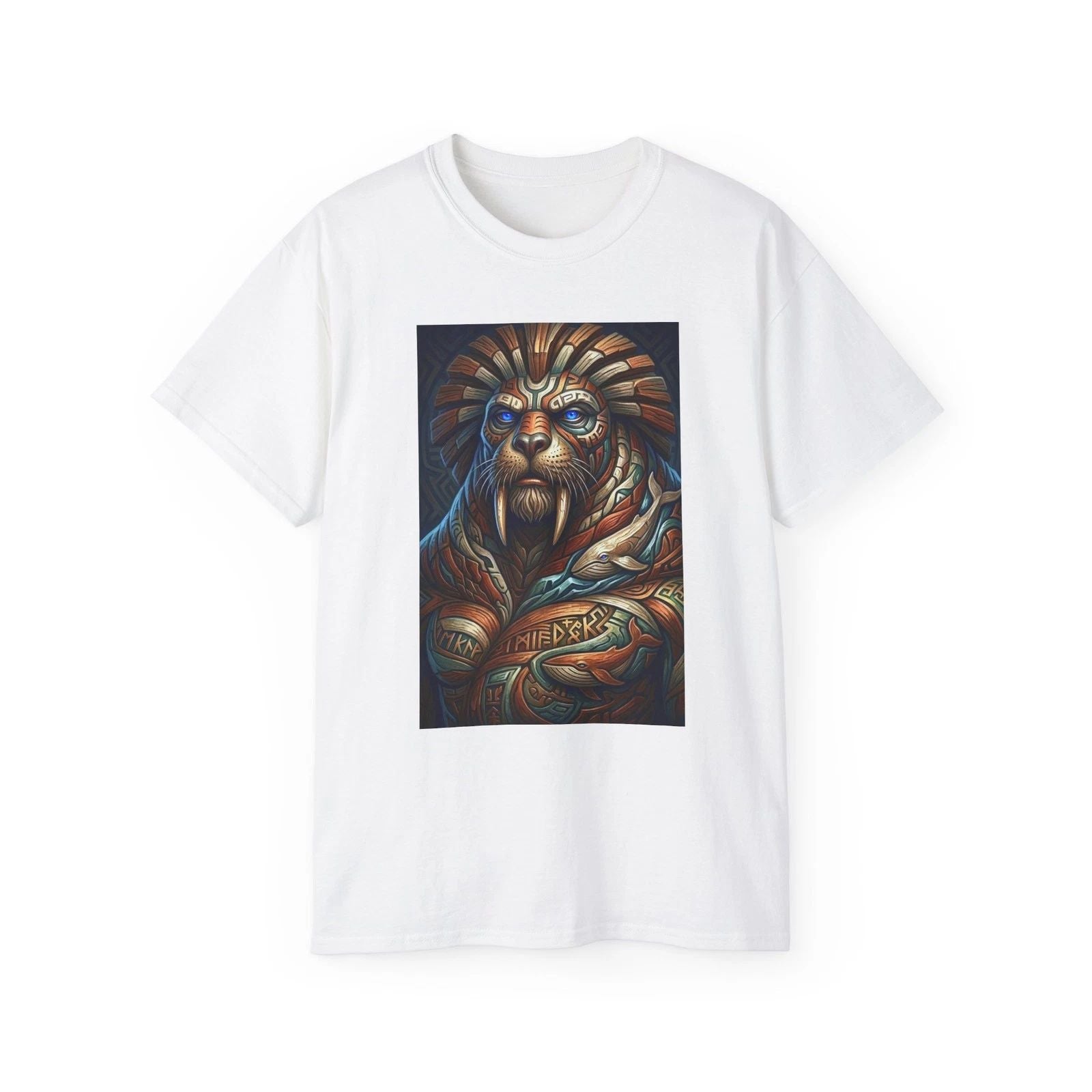 Tribal Warrior Lion Tee | Majestic Tattoo Lion Graphic Unisex T-shirt, Sweatshirt, Hoodie, Long Sleeve Tee - T-Shirt, Sweatshirt, Hoodie