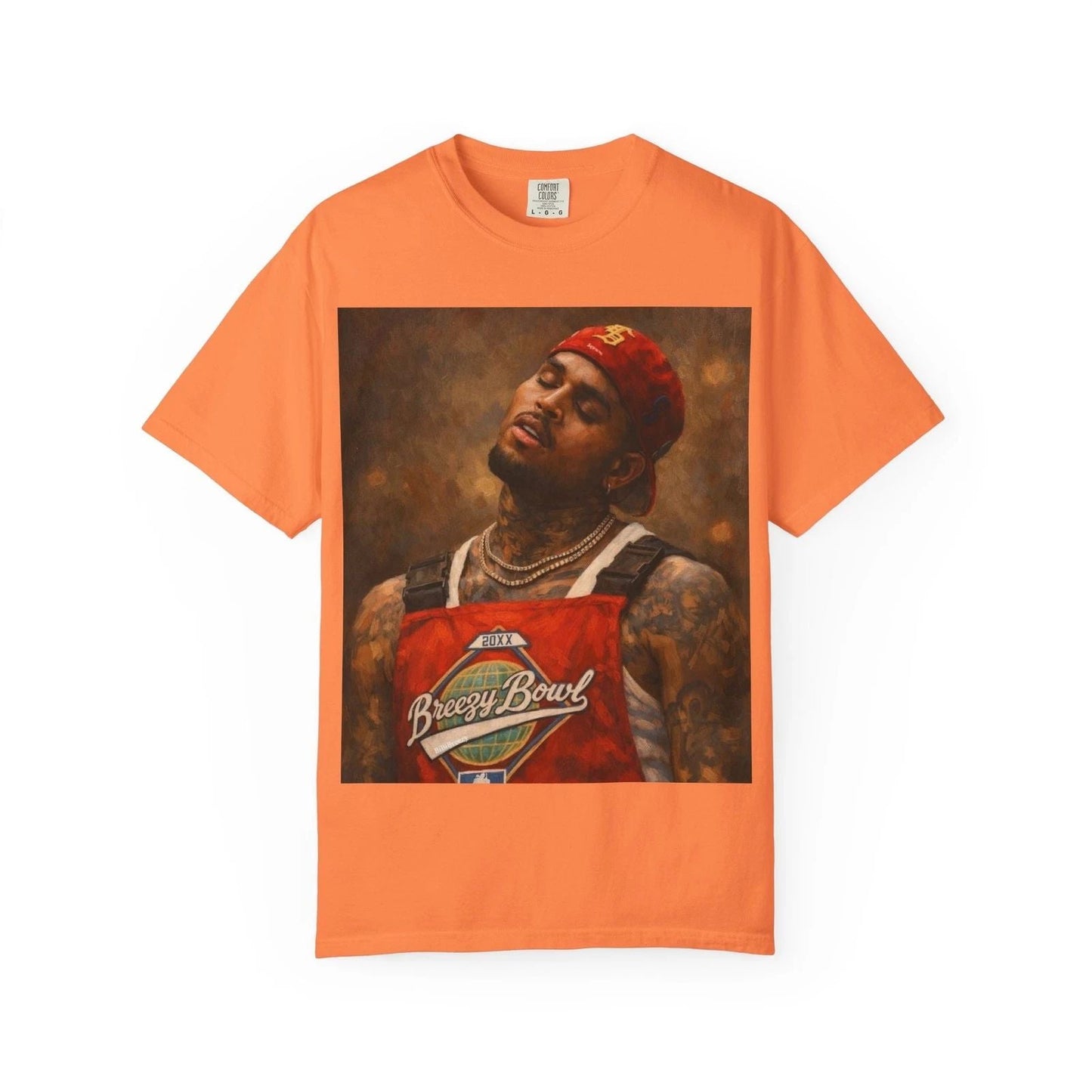Portrait of Man Wearing Red Cap T-Shirt | Vintage Painting Graphic Unisex T-shirt, Sweatshirt, Hoodie, Long Sleeve Tee - T-Shirt, Sweatshirt, Hoodie