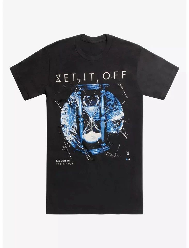 Set It Off Hourglass Music T-shirt Set It Off Shirt S-5XL Q4736 Unisex T-shirt, Sweatshirt, Hoodie, Long Sleeve Tee - T-Shirt, Sweatshirt, Hoodie
