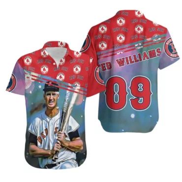 Boston Red Sox Ted Williams Legacy Hawaiian Shirt Unisex T-shirt, Sweatshirt, Hoodie, Long Sleeve Tee - T-Shirt, Sweatshirt, Hoodie