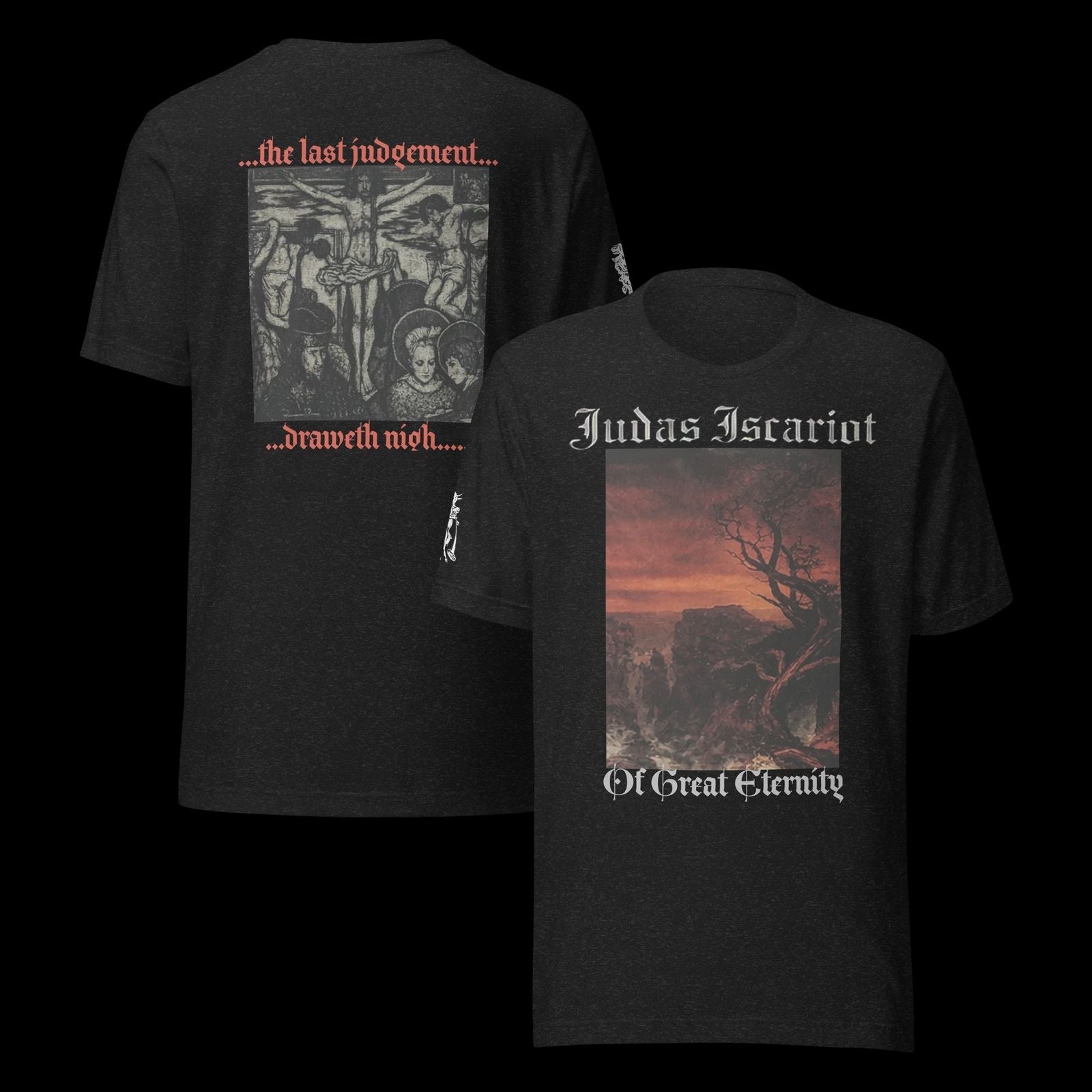 Judas Iscariot Of Great Eternity tshirt new black metal moonblood darkthrone Unisex T-shirt, Sweatshirt, Hoodie, Long Sleeve Tee - T-Shirt, Sweatshirt, Hoodie